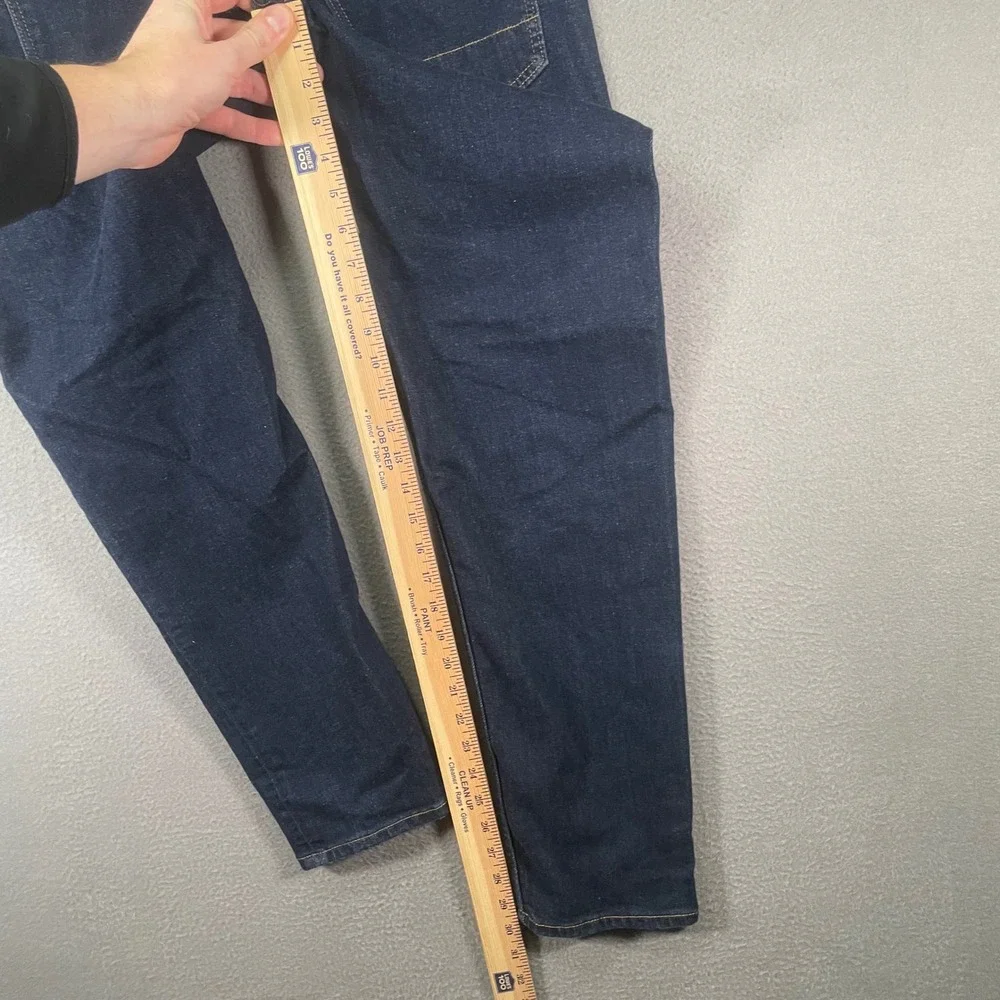 Banana Republic Travel Athletic Jeans Mens 30x32 Indigo Rinse‎ Wash Excellent